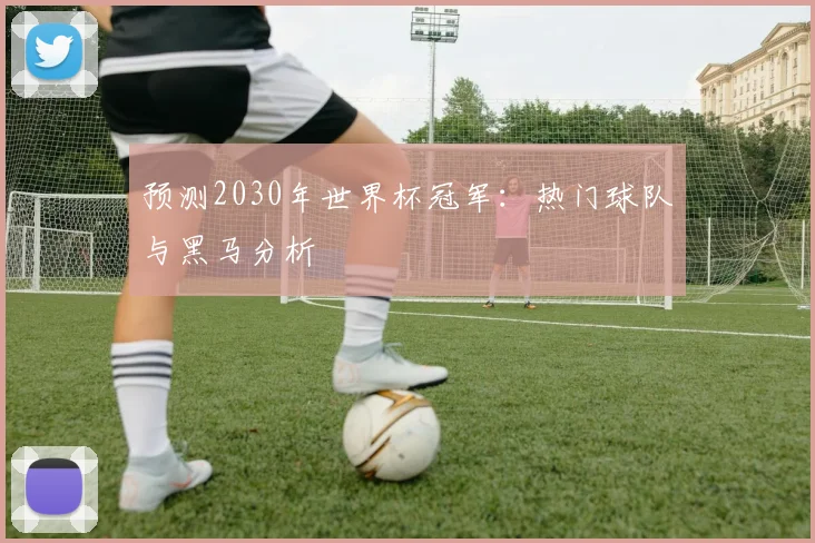 预测2030年世界杯冠军：热门球队与黑马分析